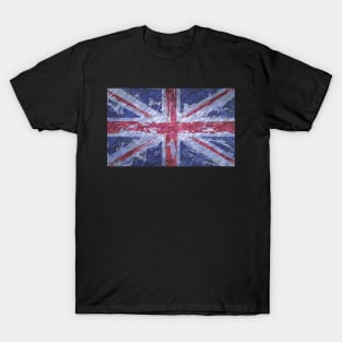 Rustic Union Jack Flag T-Shirt